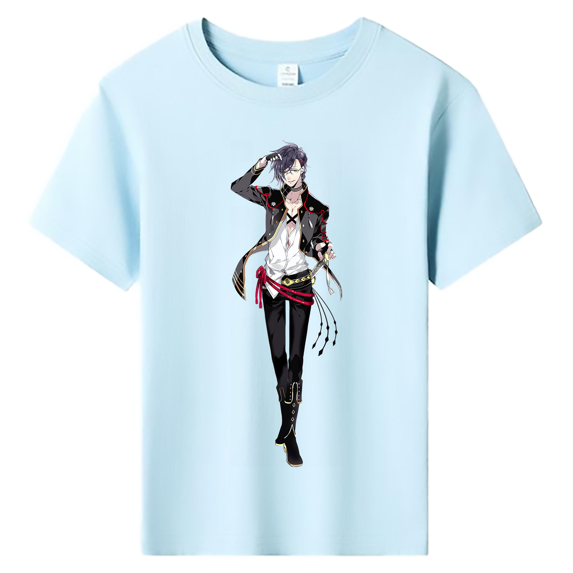 （画像用） 刀剣乱舞 Touken Ranbu 綿100％キッズTシャツ（フロントプリント）